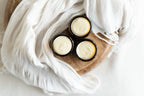 Tallow Sense Original Body Balm open jars showing texture